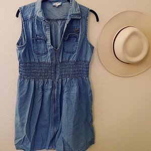 Blue Denim Dress